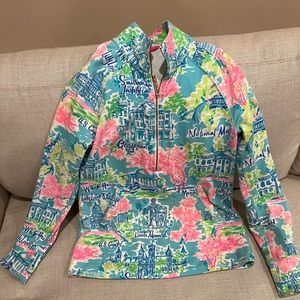 Lilly Pulitzer Washington DC skipper pullover